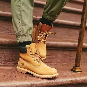 Timberland Women's Premium Icon 6'' Waterproof Wheat Nubuck Casual Boots